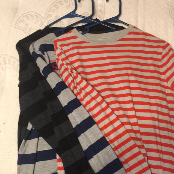 3 striped shirts - Picture 1 of 4